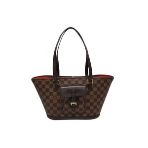 Louis Vuitton tote bag Manosque Damier brown